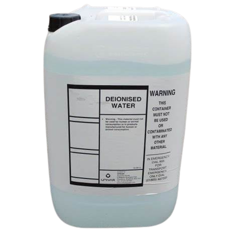 De-mineralised Water 25 Lt AR