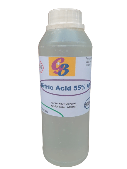 Nitric Acid 55% AR 500ml