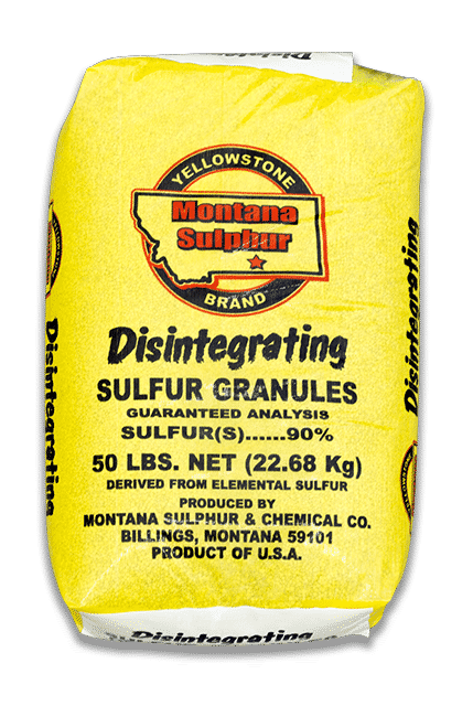 sulphur granules