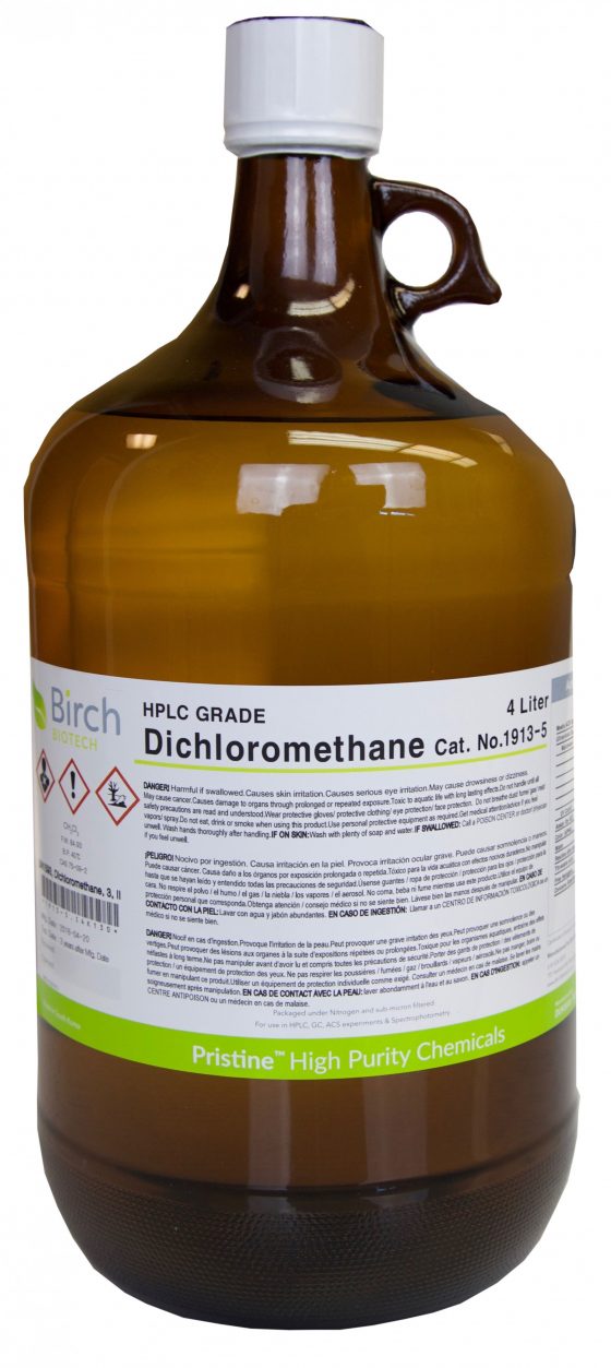 Dichloromethane HPLC 2.5Lt