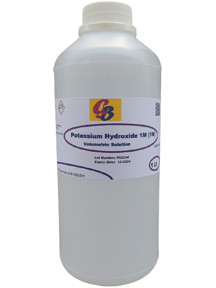 Potassium Hydroxide 1M (1N) Volumetric Solution