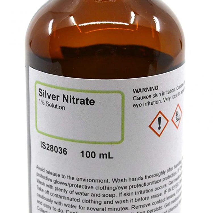 Silver Nitrate 0.1M (0.1N) Concentrate (Ampoule to prepare 1Lt)