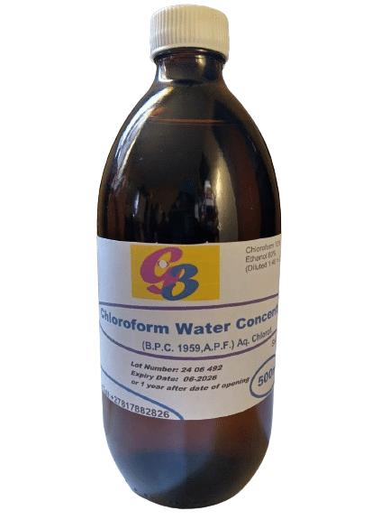 Chloroform Water Concentrate 500ml