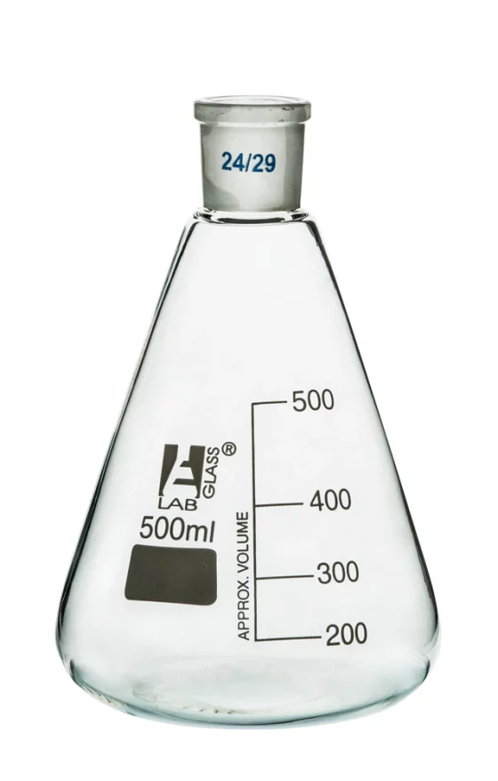 Erlenmeyer Flask with Socket