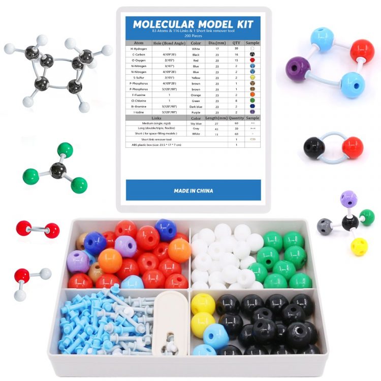 Molecular Model Teacher Set For Inorganic & Organic Chemistry