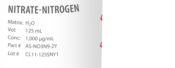 Nitrate Nitrogen AA Standard 1000ppm