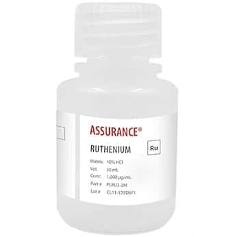 Ruthenium AA Standard 1000ppm (in 0.5N HCl)