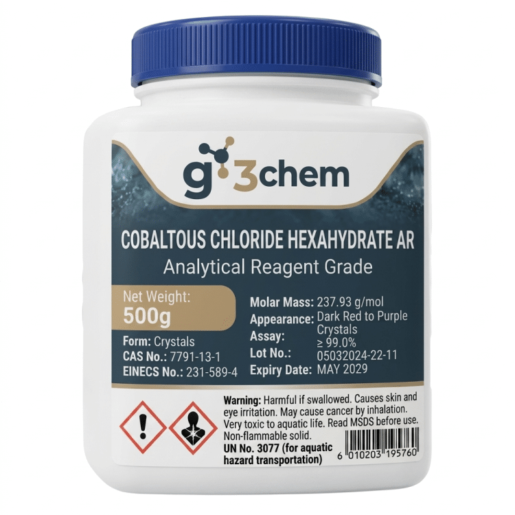 Cobalt (II) Chloride hexahydrate