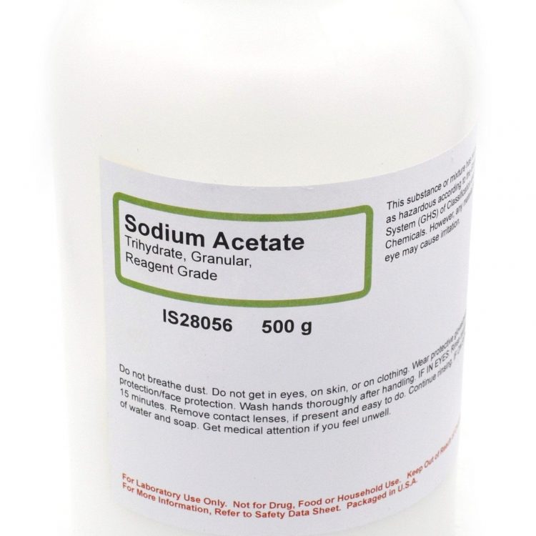 sodium acetate trihydrate