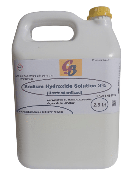 Sodium Hydroxide Solution 3%