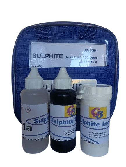 Sulphite Test Kit (Drop test) (0 – 150ppm)