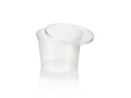 Achaar Clear Cup with Lid