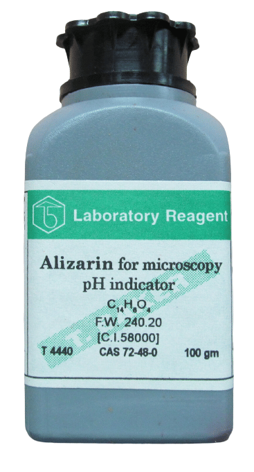 Alizarin for Microscopy