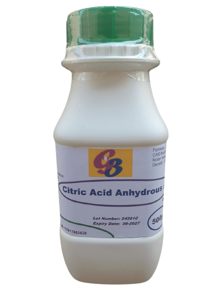 Citric Acid Anhydrous AR 500g