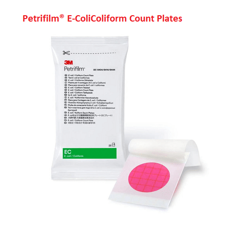 Petrifilm E-ColiColiform Count Plates