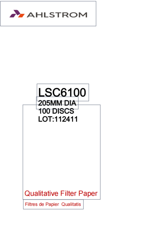 Qualitative Filter Paper Grade 610(=5)