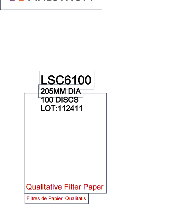 Qualitative Filter Paper Grade 610(=5)