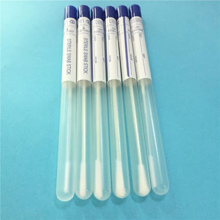 Nasopharyngeal Flock Swabs Sterile 250/Box